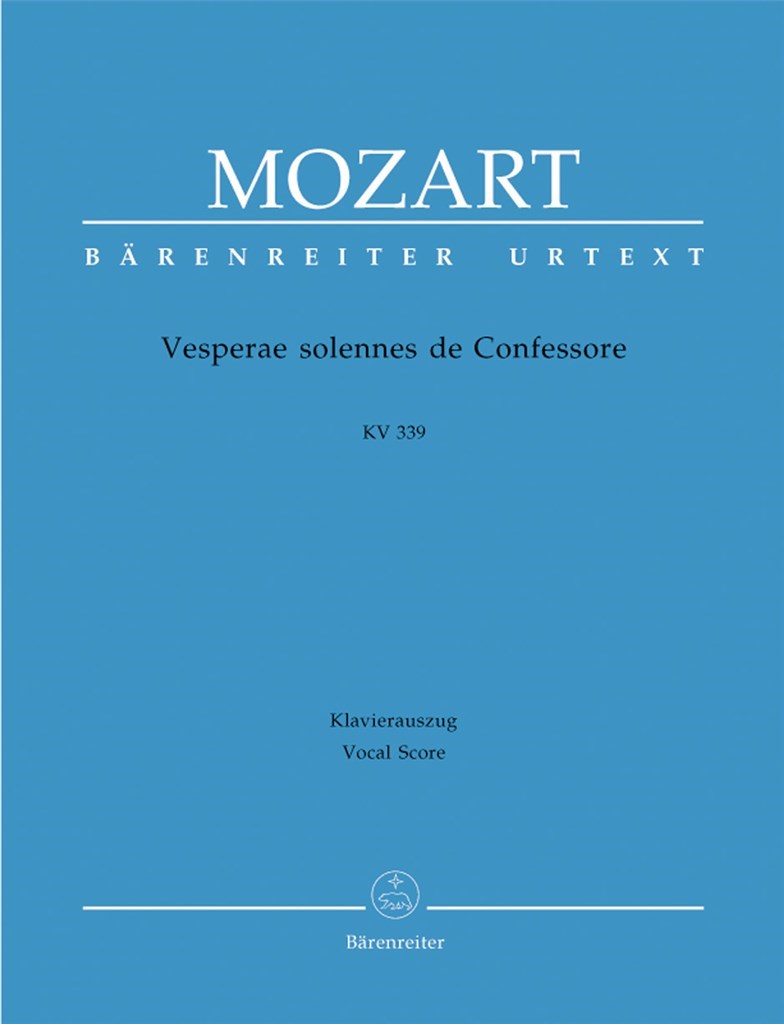 Vesperae solennes de confessore (KA)